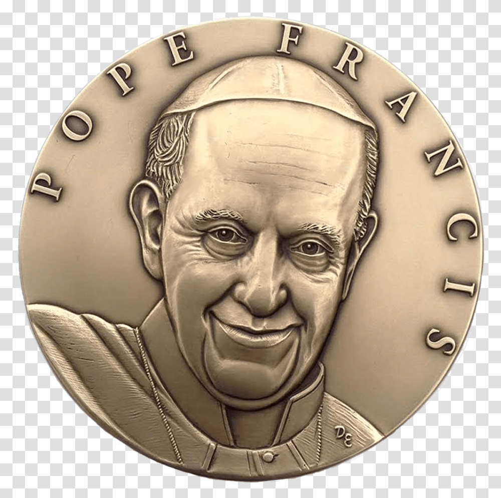 Pope Francis Coin, Helmet, Apparel, Money Transparent Png