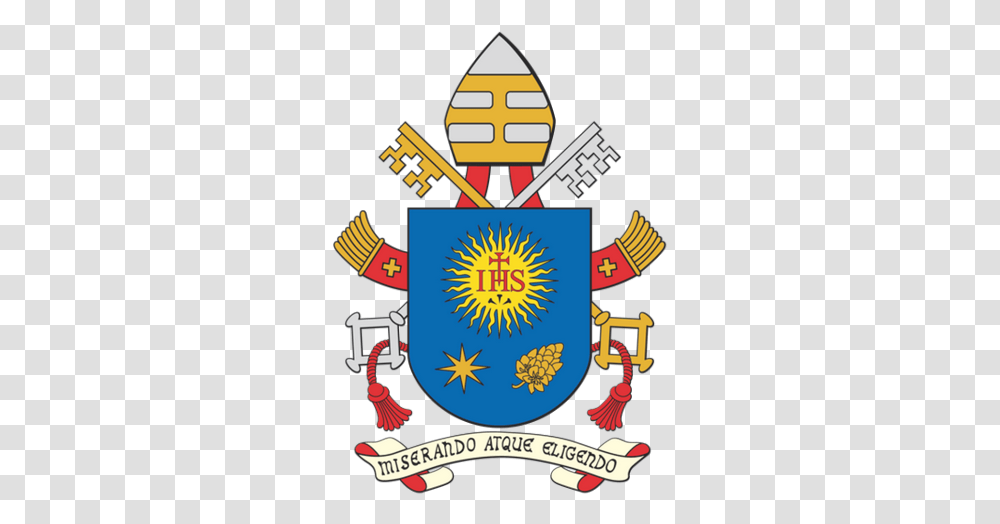 Pope Francis Motto And Coat Of Arms, Emblem, Logo, Trademark Transparent Png