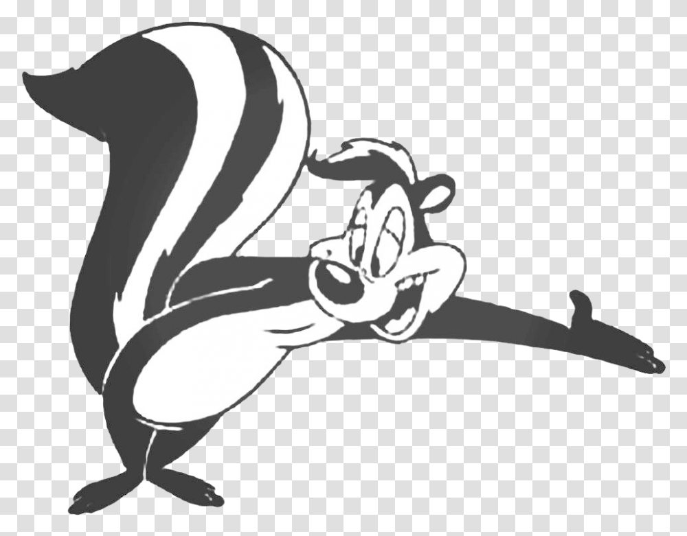 Pope Le Pew Free Image Download Pepe Le Pew Good Morning, Reptile, Animal, Sea Life, Tortoise Transparent Png