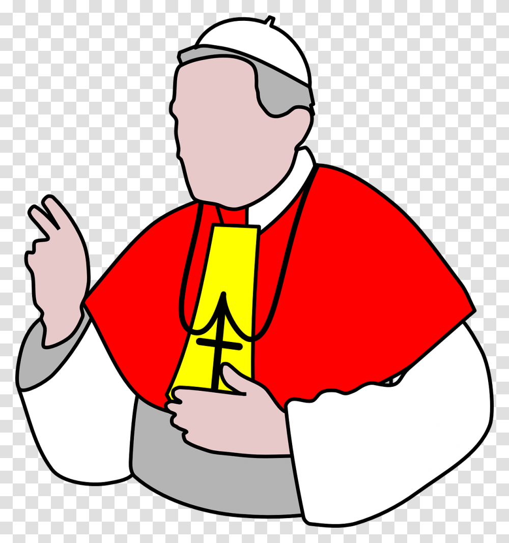 Pope, Person, Human, Priest, Bishop Transparent Png