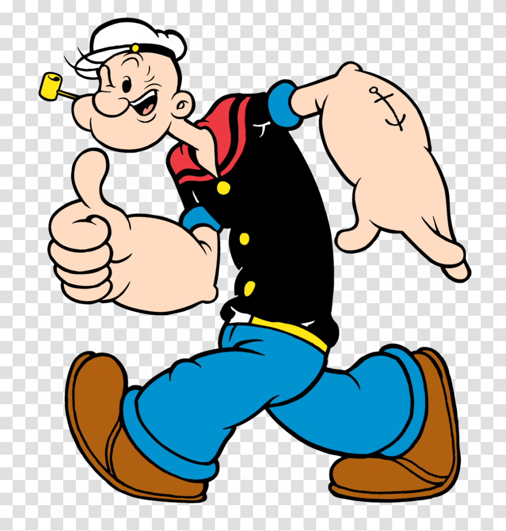 Popeye Cartoon, Finger, Poster, Advertisement, Thumbs Up Transparent Png