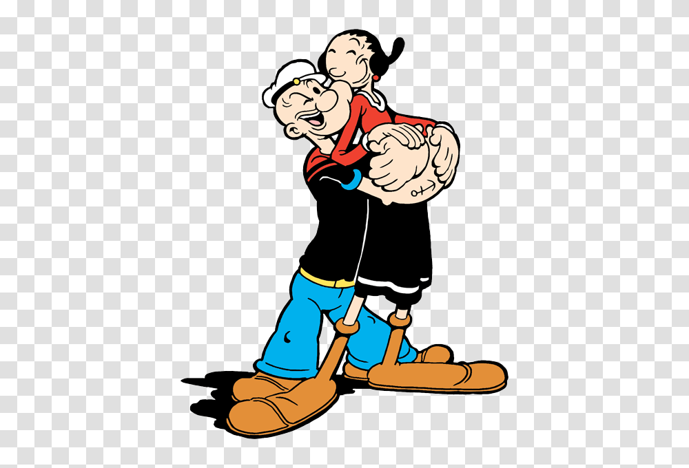 Popeye The Sailor Man Clip Art Cartoon Clip Art, Person, Human, Kneeling, Book Transparent Png