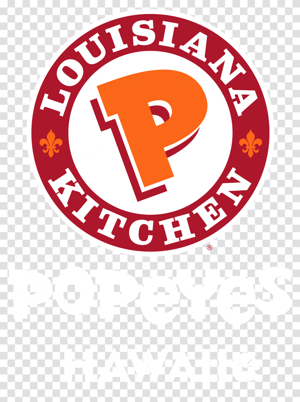 Popeyes Louisiana Kitchen Hawaii Bonafide Fried Chicken Tenders, Number, Logo Transparent Png