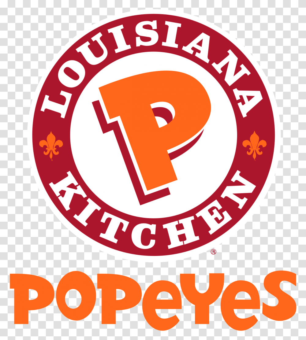 Popeyes Louisiana Kitchen, Number, Logo Transparent Png