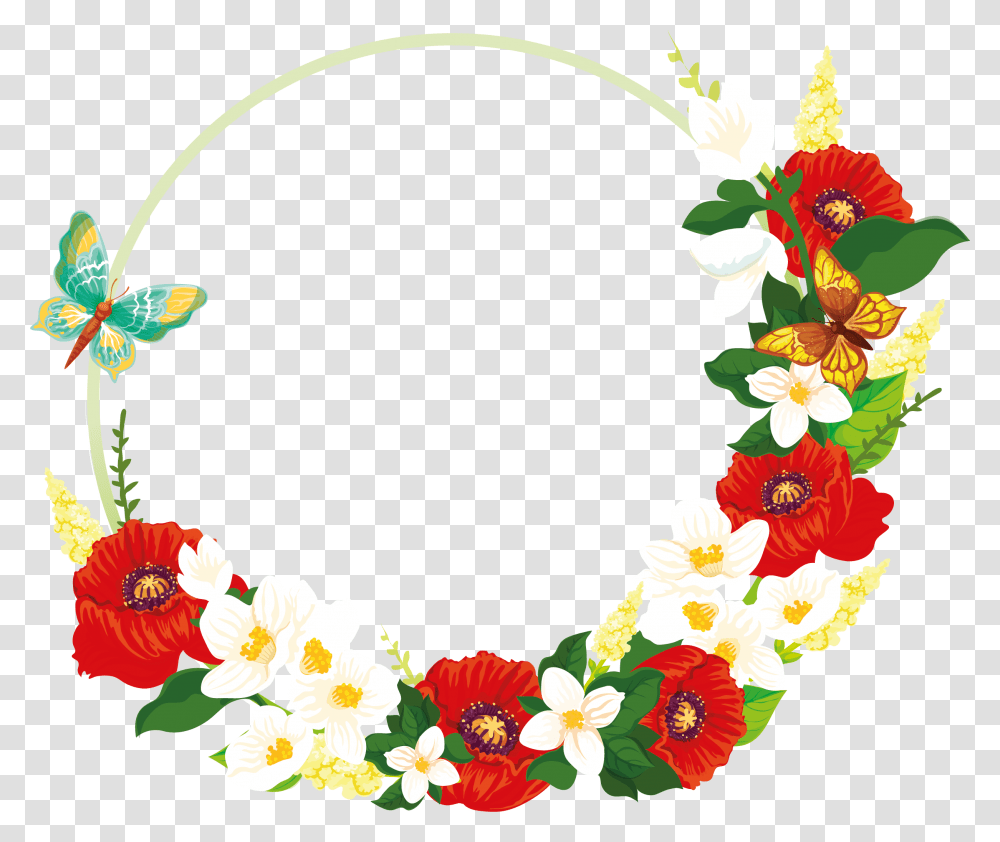Poppy Clipart Floral Design, Pattern Transparent Png