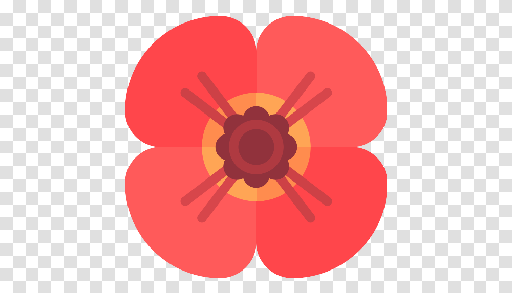 Poppy Icon Icon, Plant, Anther, Flower, Blossom Transparent Png