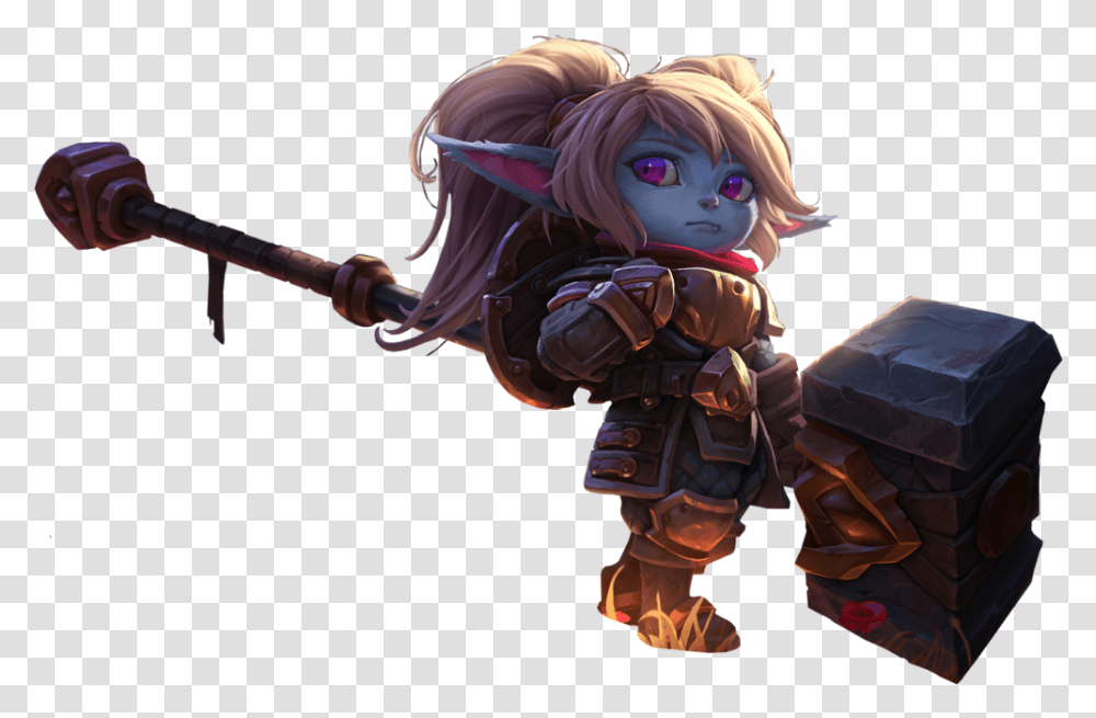 Poppy Lol 5 Image League Of Legends, Toy, Person, Human, Sweets Transparent Png