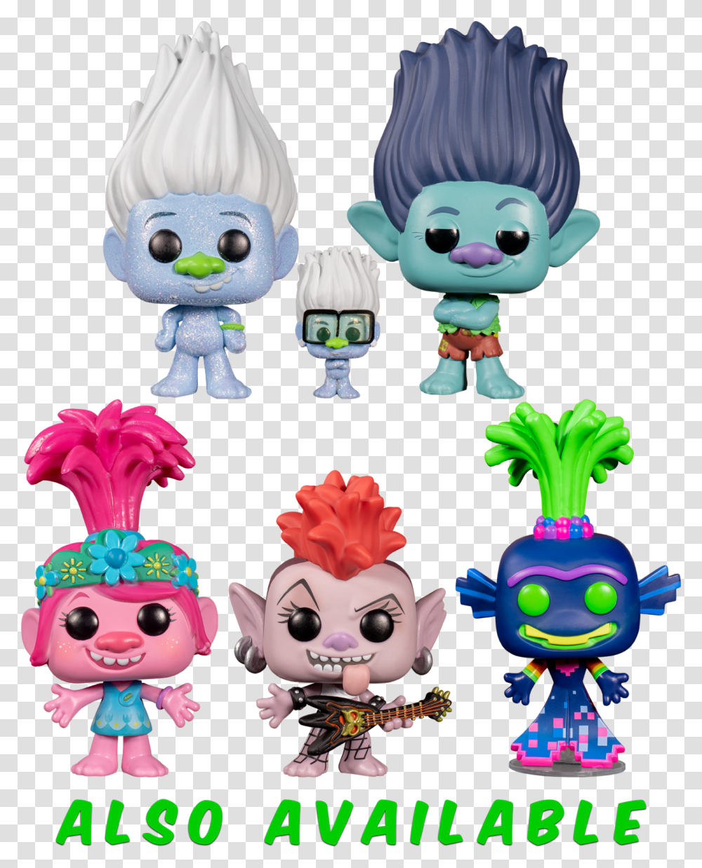 Poppy Troll, Toy, Doll Transparent Png