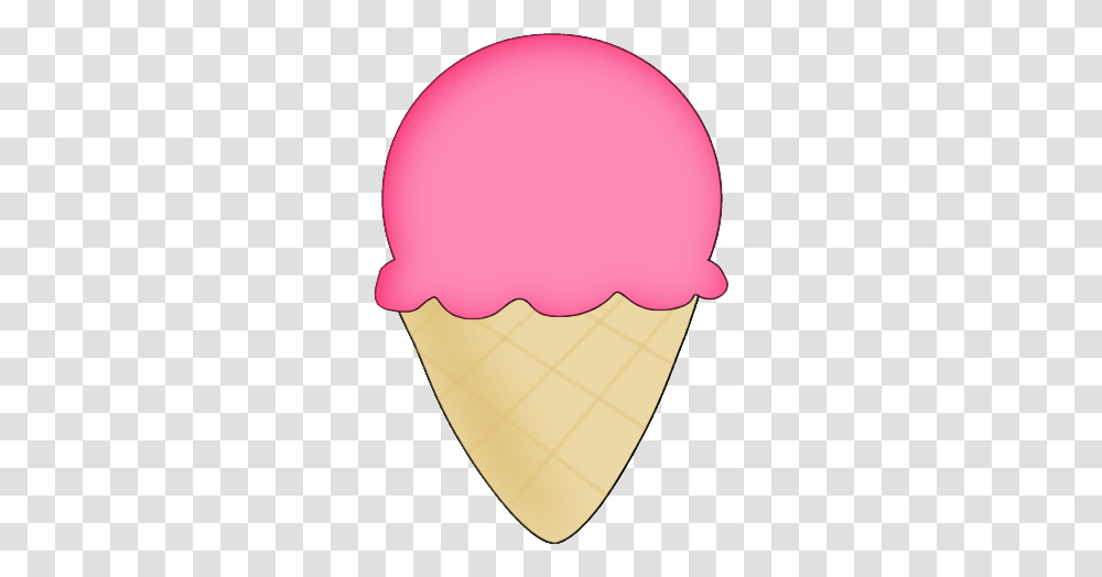 Popsicle Clipart Pink, Cream, Dessert, Food, Creme Transparent Png