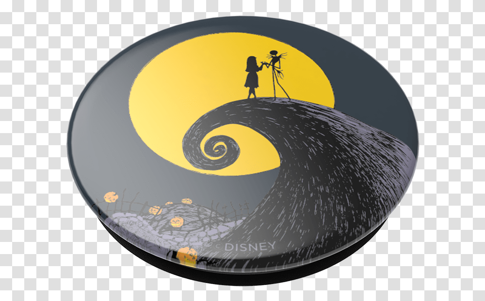 Popsocket Nightmare Before Christmas Icon In Glossy Print Yin And Yang, Person, Outdoors, Nature, Art Transparent Png