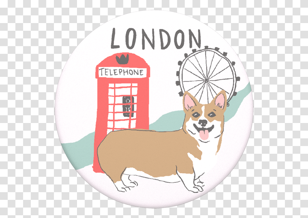 Popsockets London Popgrip, Label, Dog, Pet Transparent Png