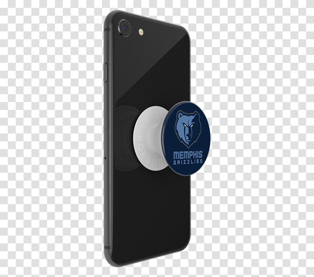 Popsockets Memphis Grizzlies Logo Phone Grip In Off White Smartphone, Mobile Phone, Electronics, Cell Phone, Ipod Transparent Png