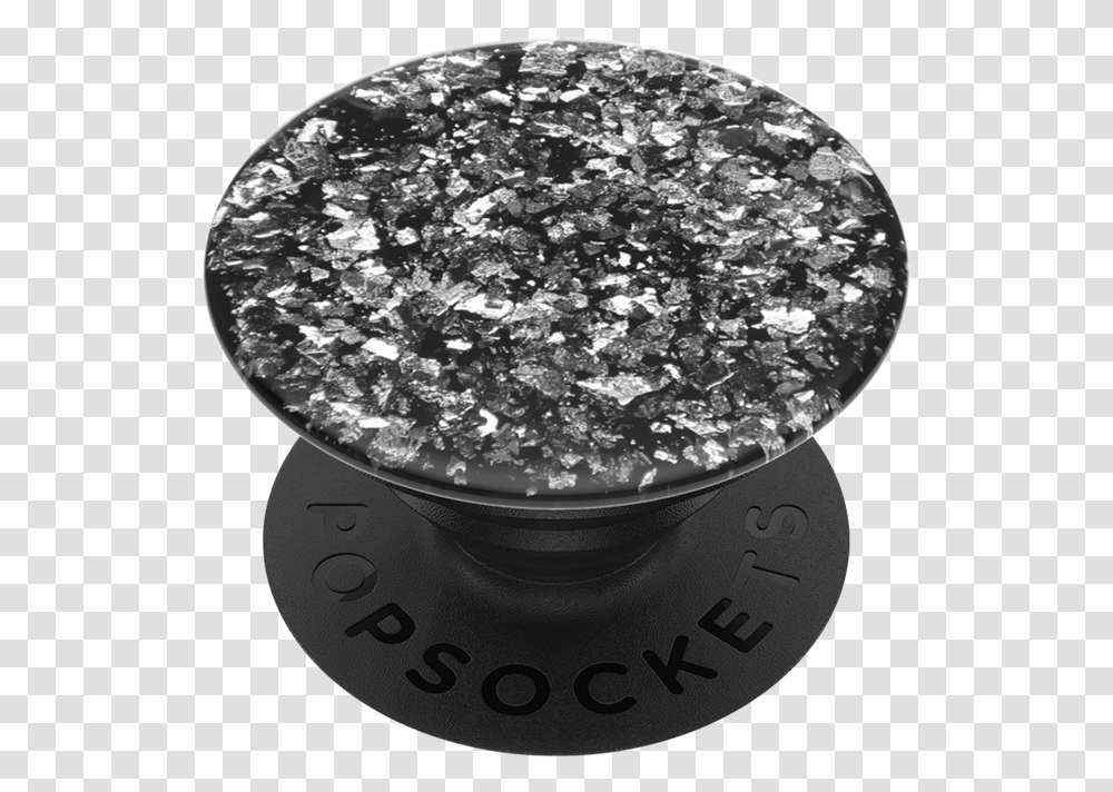 Popsockets Popgrip Foil Confetti Silver, Boiling, Pot, Crystal, Diamond Transparent Png