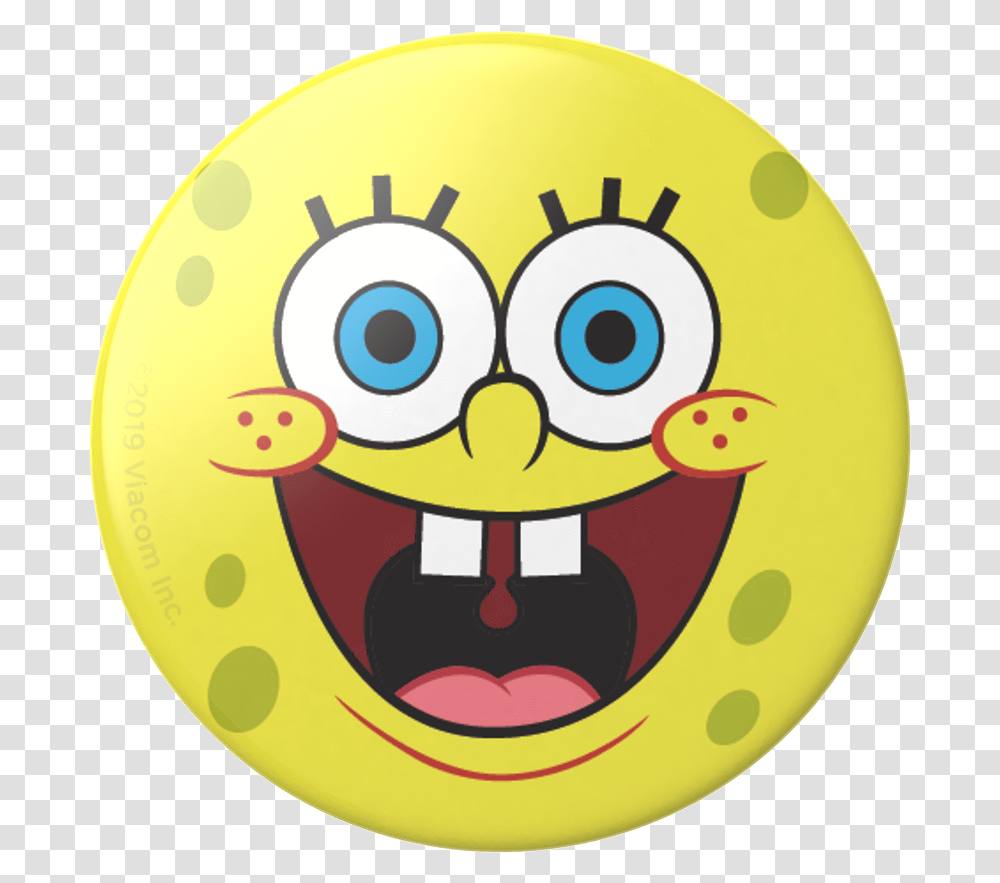 Popsockets Popgrip Spongebob Spongebob In A Circle, Label, Text, Food, Egg Transparent Png