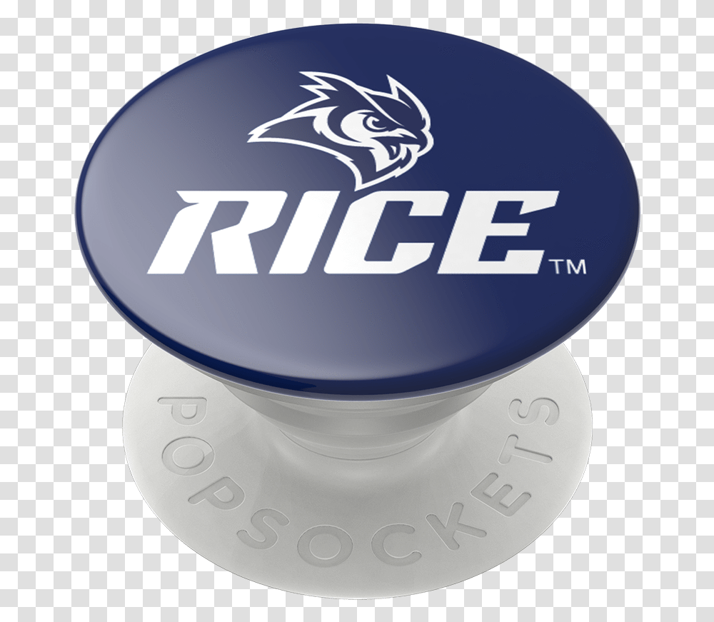 Popsockets Rice Logo Phone Grip Circle, Symbol, Trademark, Cup, Coffee Cup Transparent Png