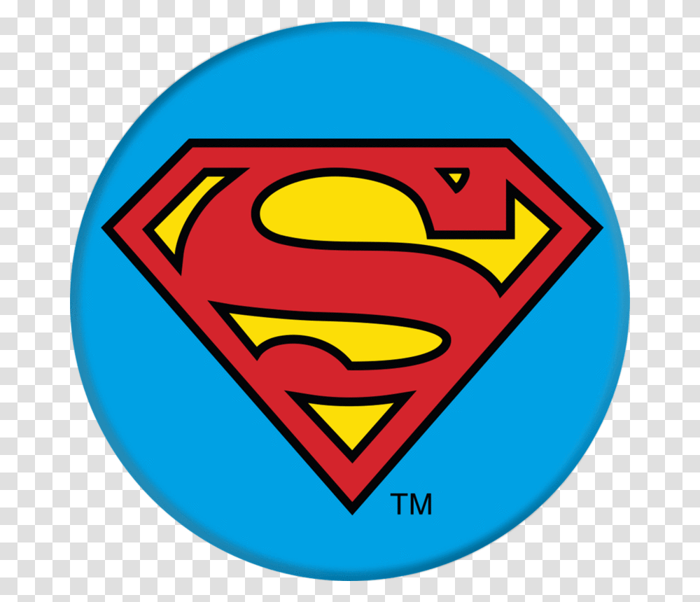Popsockets Superman Icon Superman Logo, Trademark, Badge Transparent Png