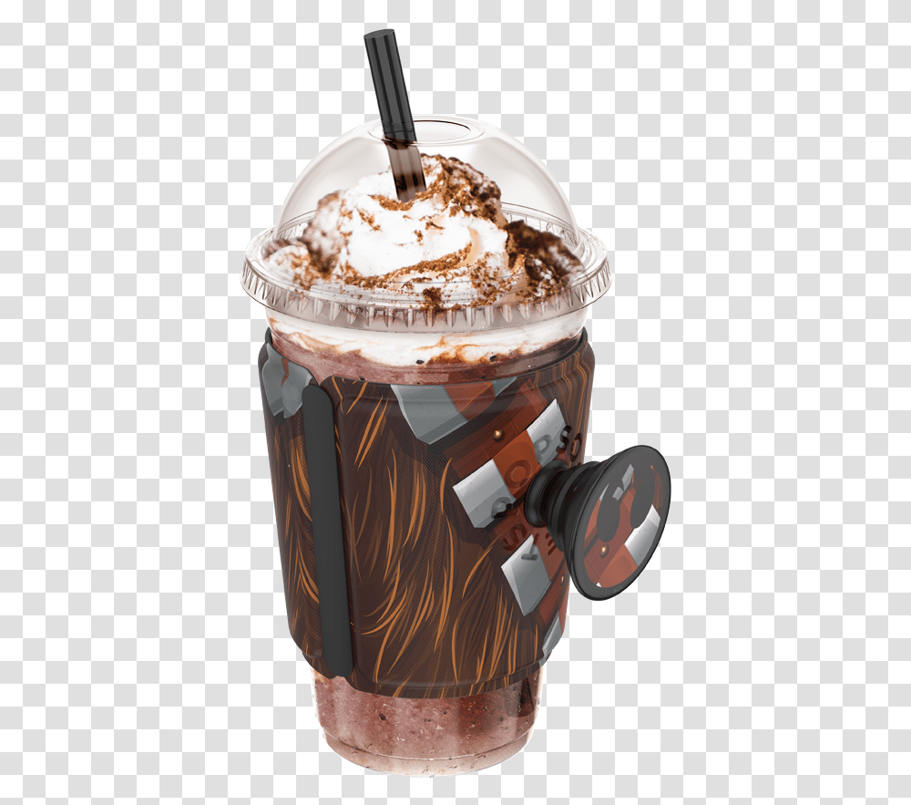 Popthirst Cup Sleeve Chewbacca Cup, Cream, Dessert, Food, Creme Transparent Png