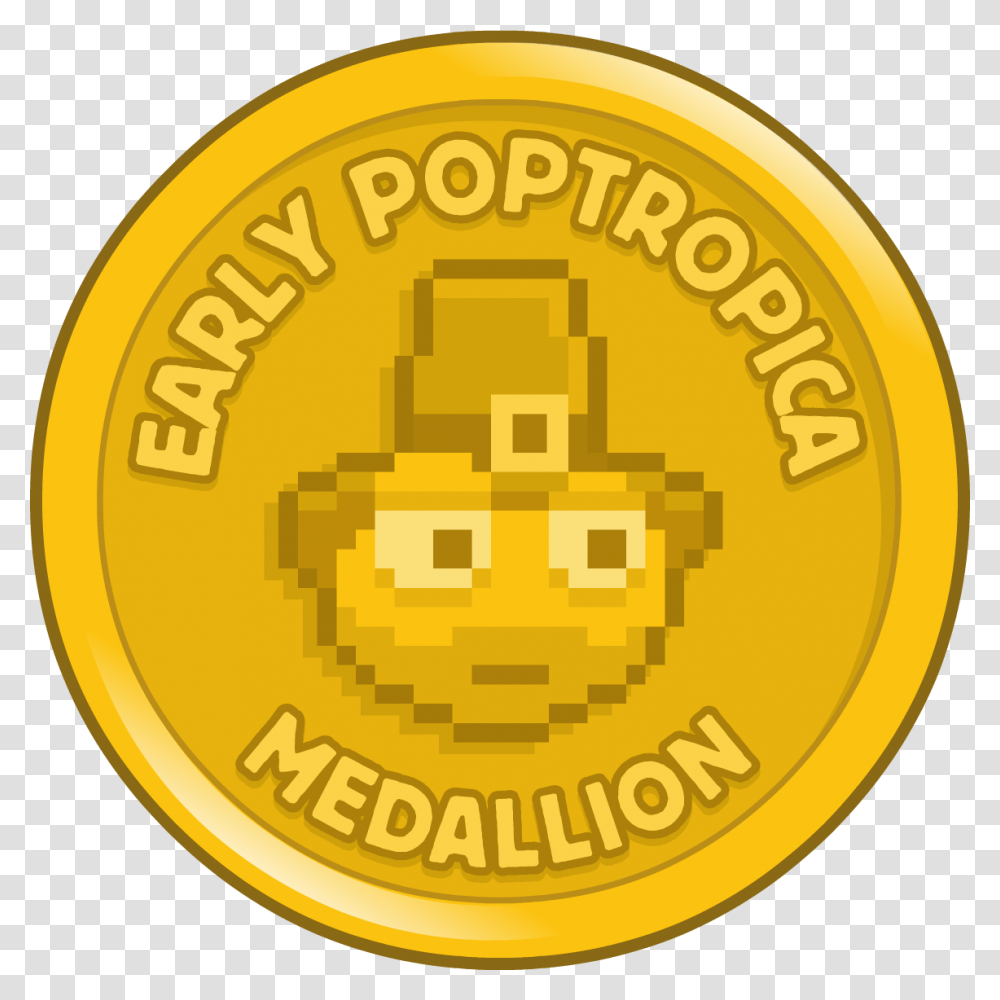 Poptropica Wiki, Gold, Gold Medal, Trophy, Coin Transparent Png