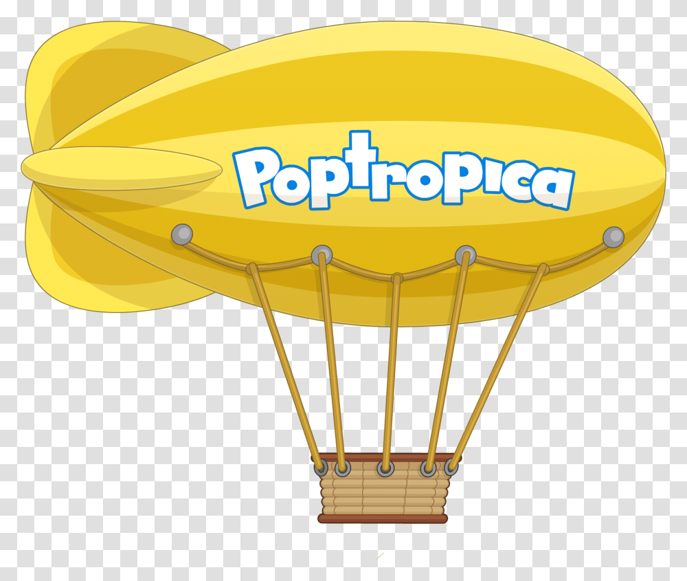 Poptropica Wiki Poptropica Hot Air Balloon, Transportation, Vehicle, Aircraft, Airship Transparent Png
