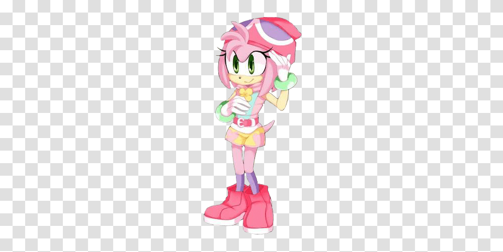 Popular And Trending Amy Rose Stickers, Toy, Figurine, Costume, Comics Transparent Png