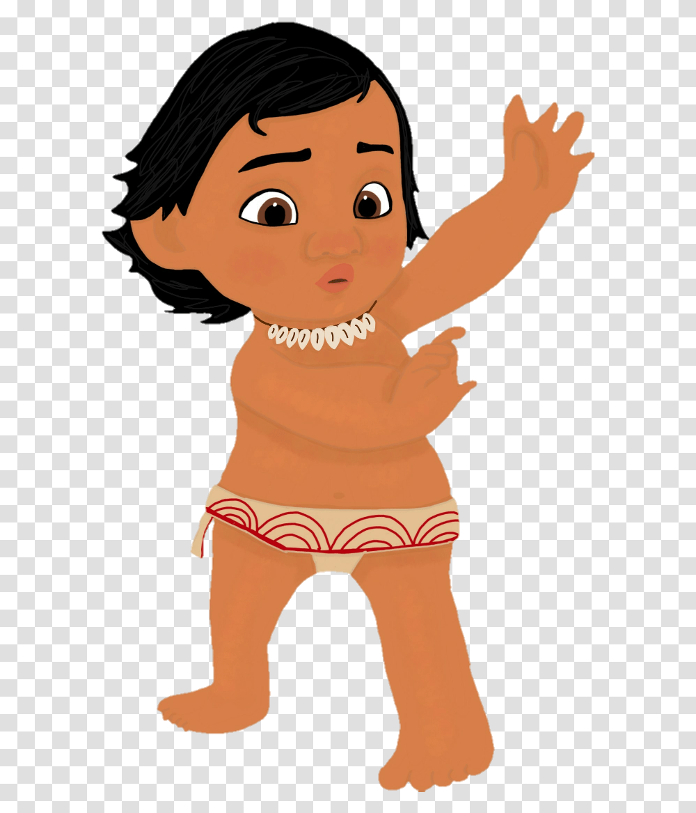 Popular And Trending Babymoana Stickers Cartoon, Person, Face, Female, Kid Transparent Png