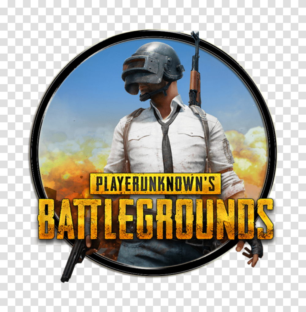 Popular And Trending Battlegrounds Stickers, Helmet, Apparel, Person Transparent Png