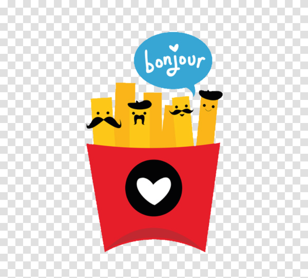 Popular And Trending Bonjour Stickers, Food, Snack, Popcorn Transparent Png