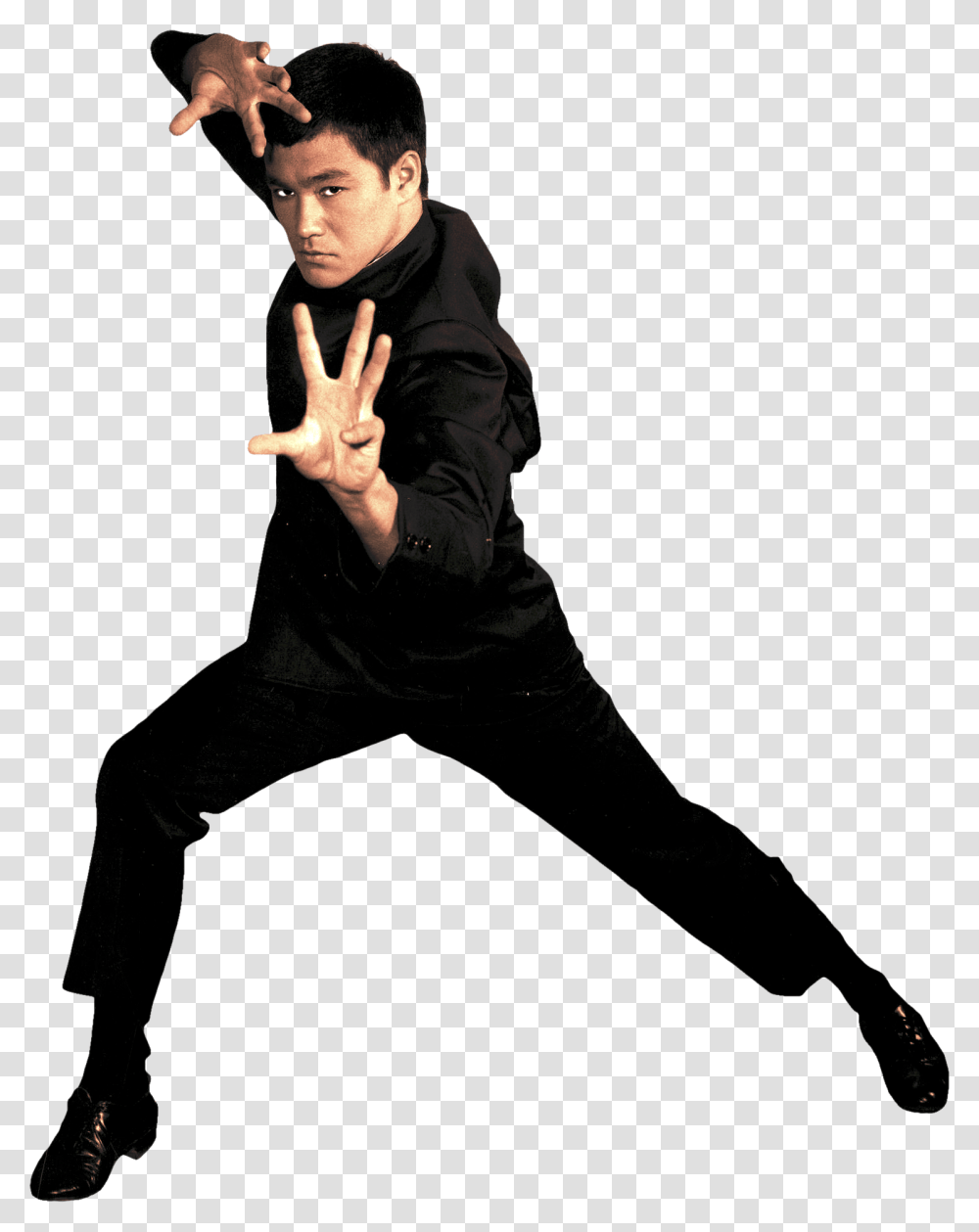 Popular And Trending Bruce Lee Stickers, Person, Human, Dance Pose, Leisure Activities Transparent Png