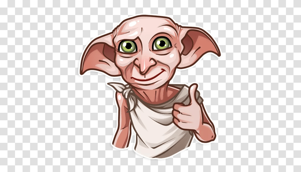 Popular And Trending Dobby Stickers, Face, Head, Drawing Transparent Png