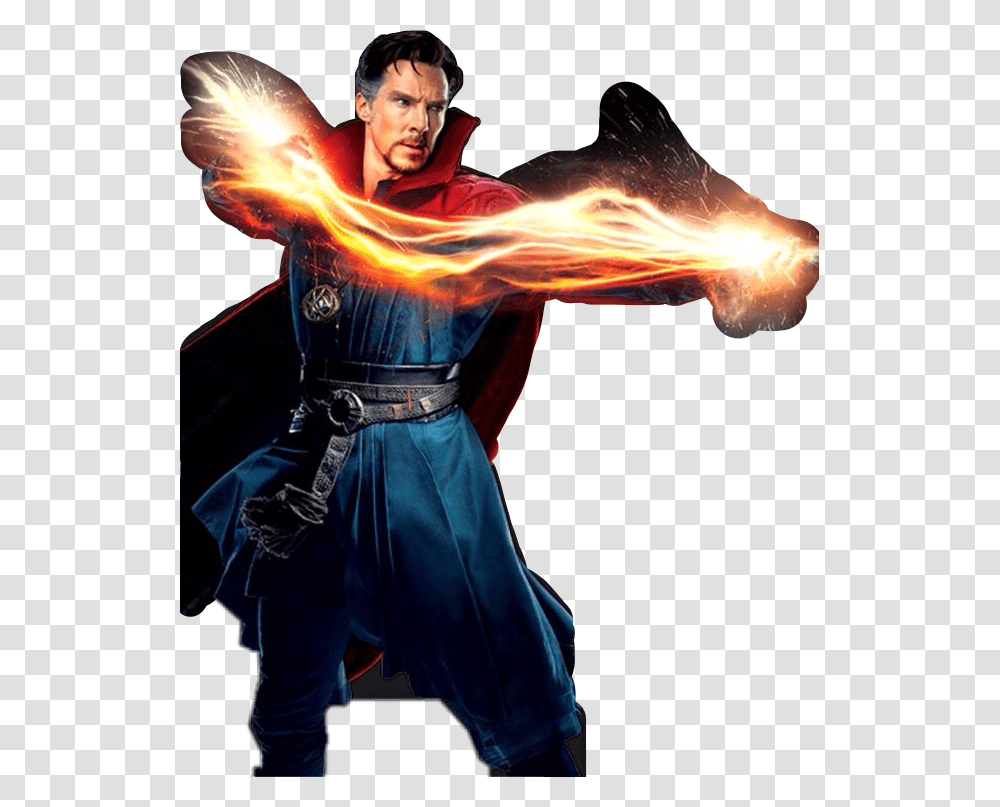 Popular And Trending Drstrange Stickers, Person, Human, Fire, Performer Transparent Png