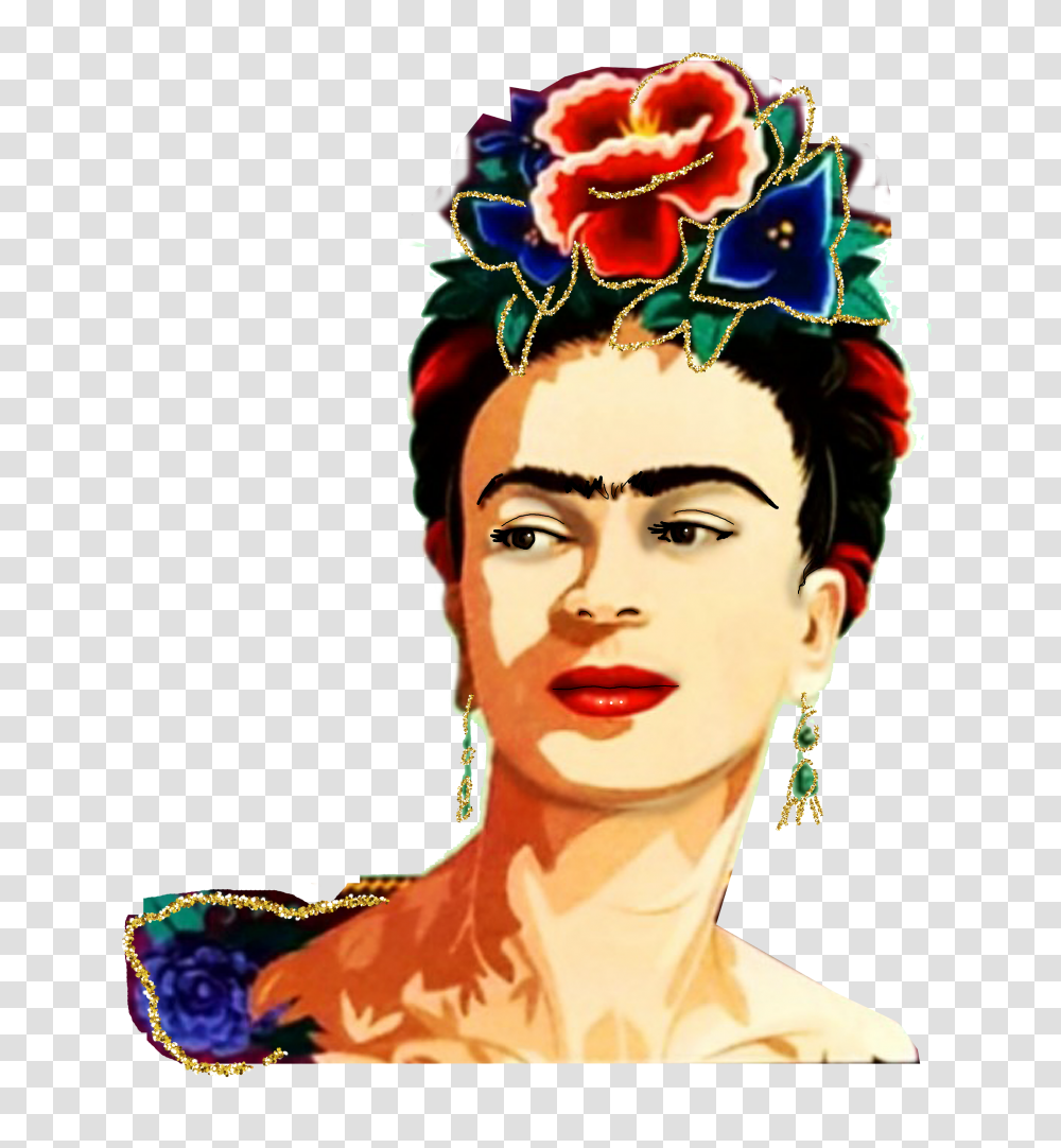 Popular And Trending Fridakahlo Stickers, Head, Person Transparent Png