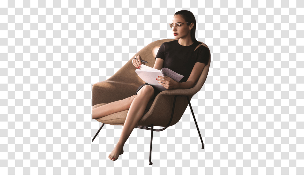 Popular And Trending Gal Gadot Stickers Therapist Foot Fetish, Chair, Furniture, Person, Clothing Transparent Png