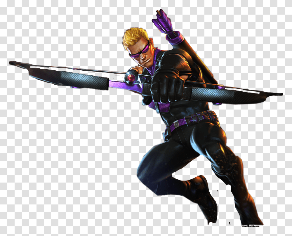 Popular And Trending Hawkeye Stickers, Person, Ninja, Duel, Bow Transparent Png