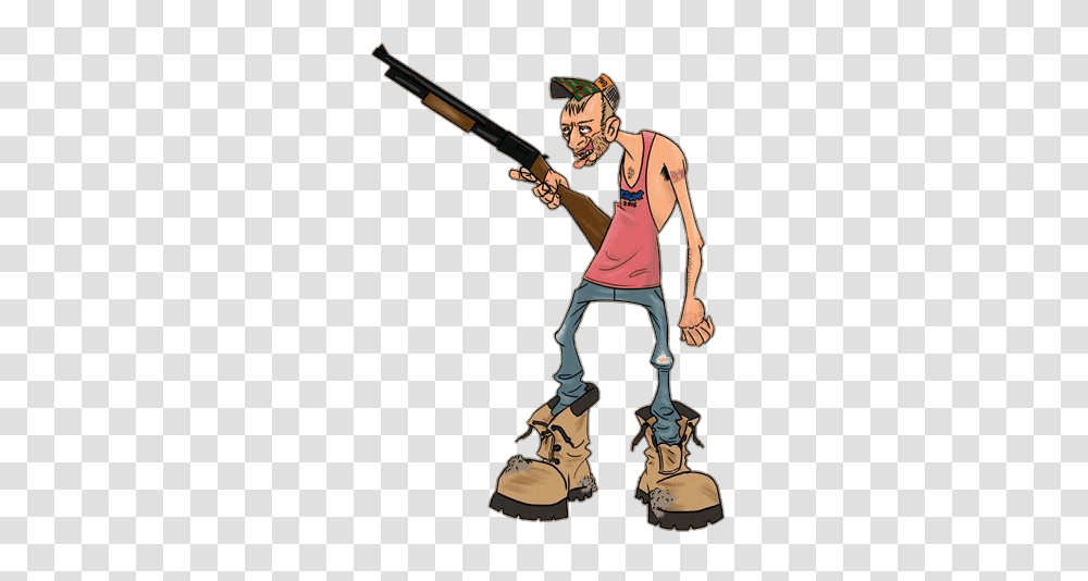 Popular And Trending Hillbilly Stickers, Person, People, Weapon Transparent Png