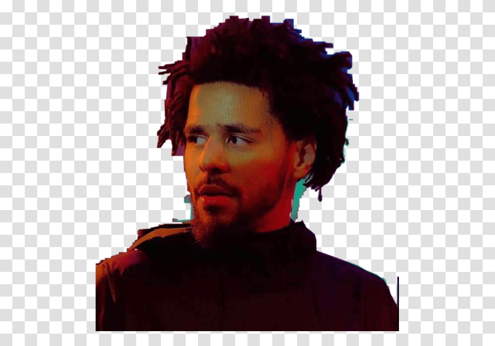 Popular And Trending Jcole Stickers, Face, Person, Human, Hair Transparent Png