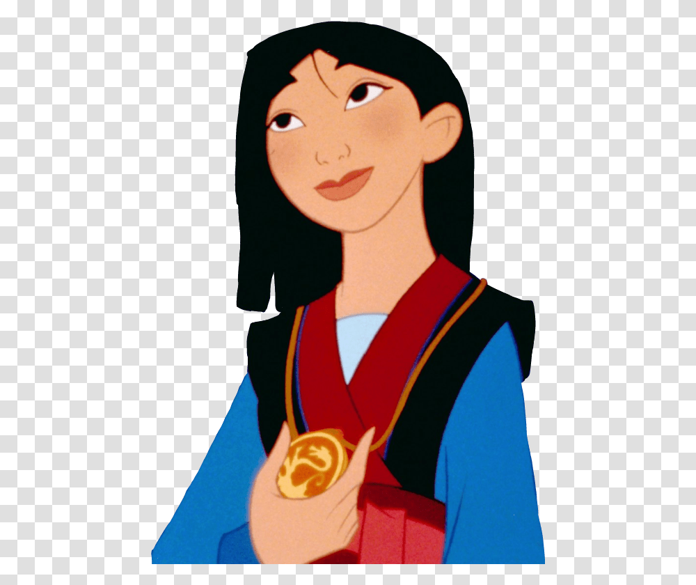 Popular And Trending Mulan Stickers, Gold, Person, Human Transparent Png