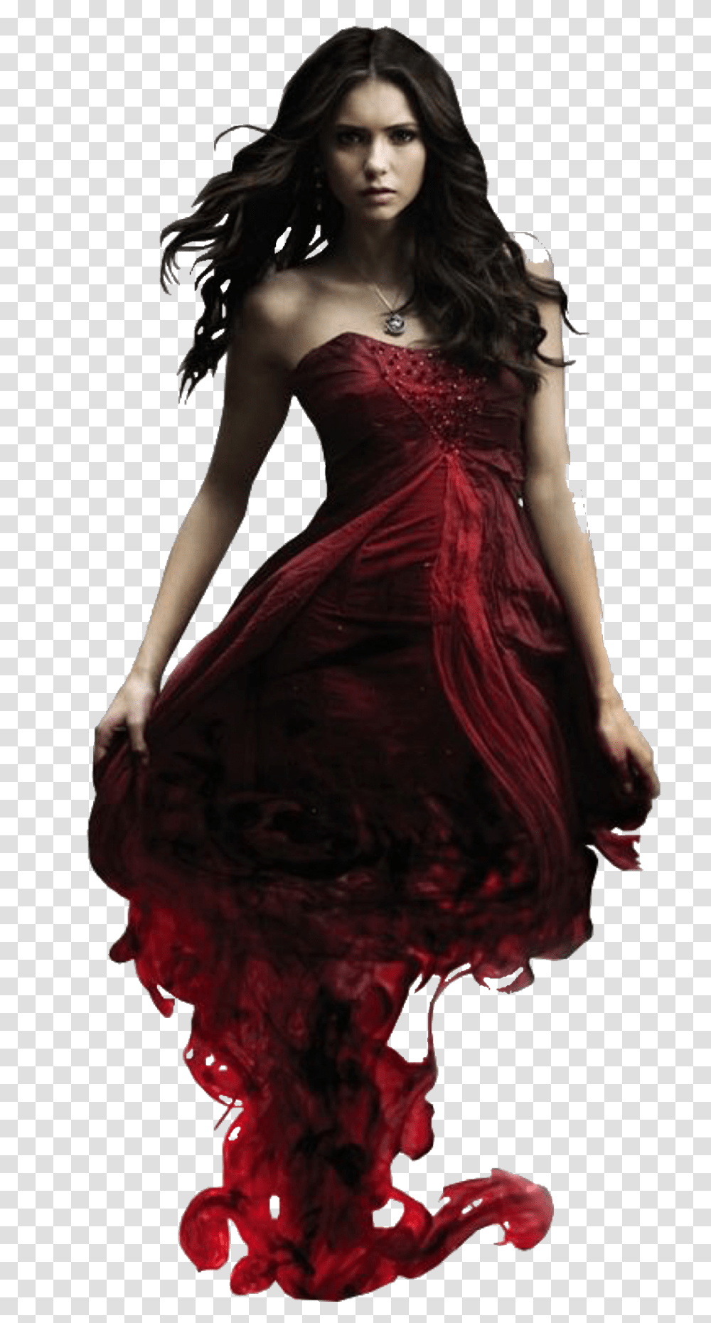 Popular And Trending Nina Dobrev Stickers, Dress, Evening Dress, Robe Transparent Png