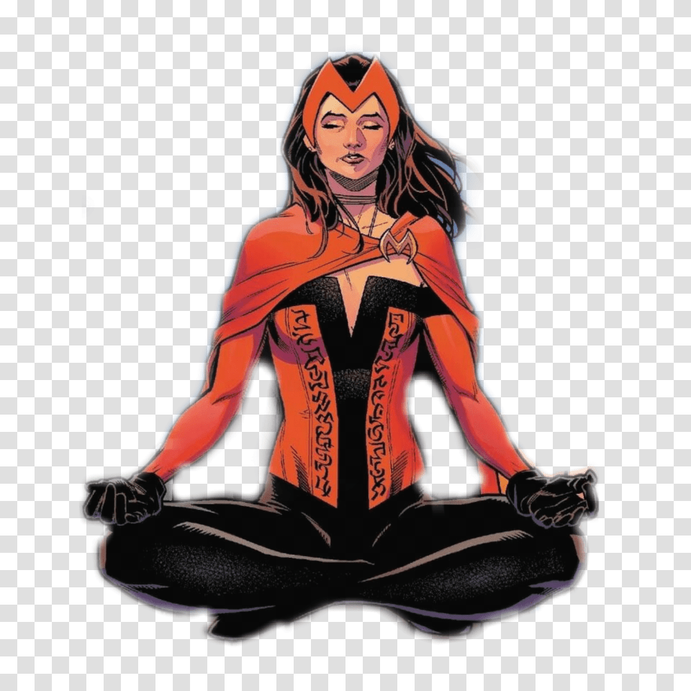 Popular And Trending Scarletwitch Stickers, Skin, Person Transparent Png