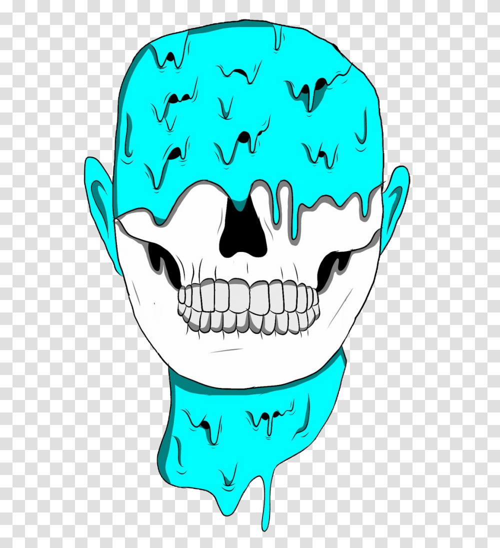 Popular And Trending Skeleton Stickers, Head, Drawing Transparent Png