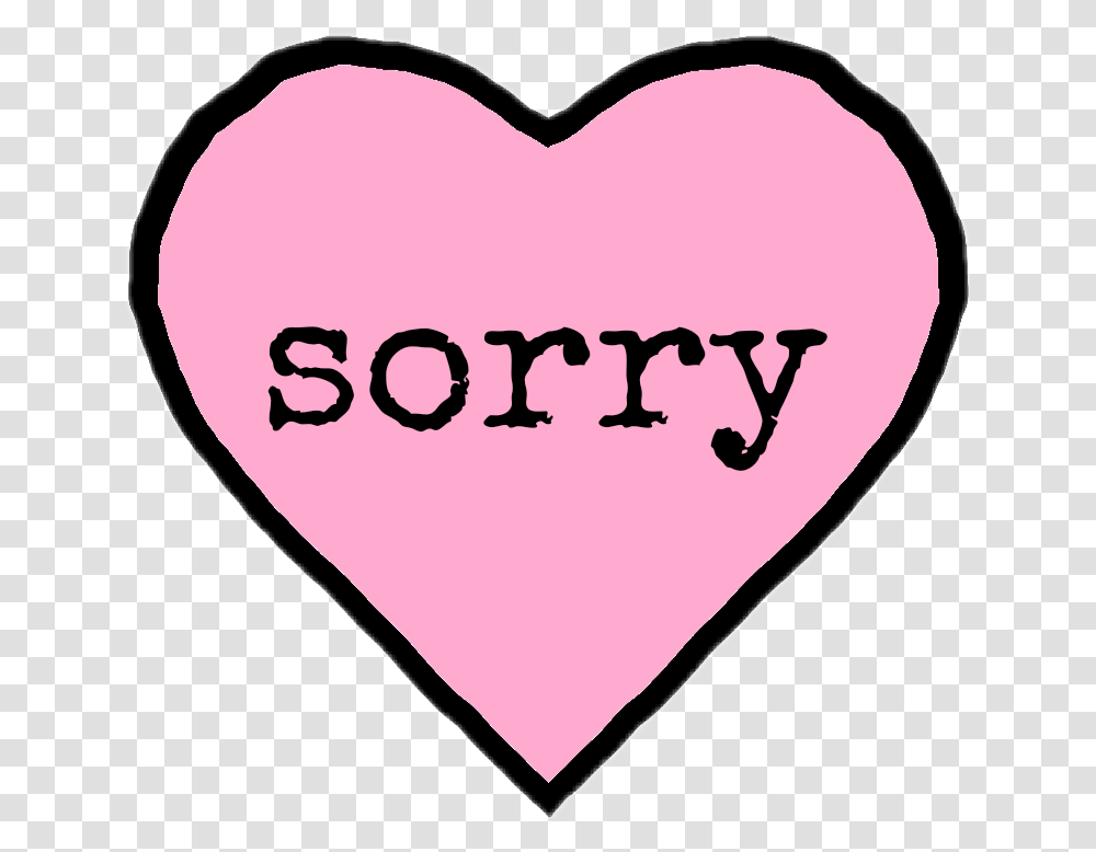 Popular And Trending Sorry Not Sorry Stickers, Heart, Cushion, Pillow, Plectrum Transparent Png