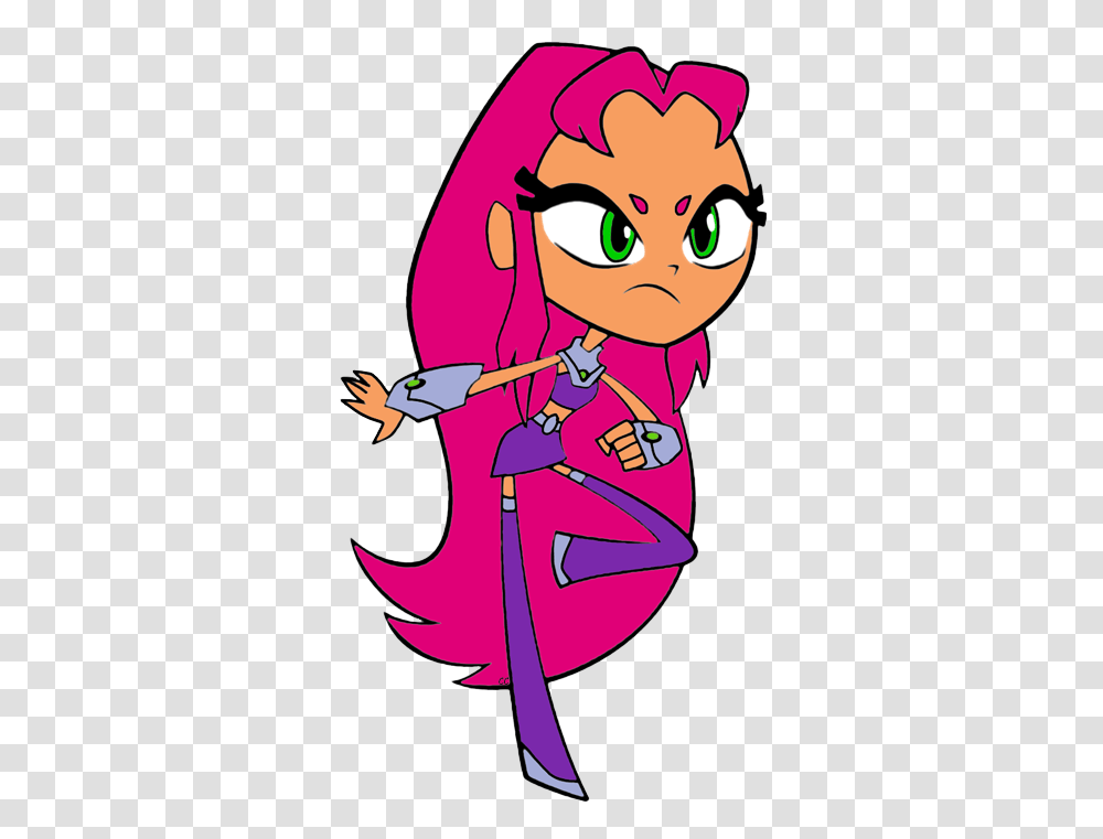 Popular And Trending Starfire Stickers, Apparel Transparent Png