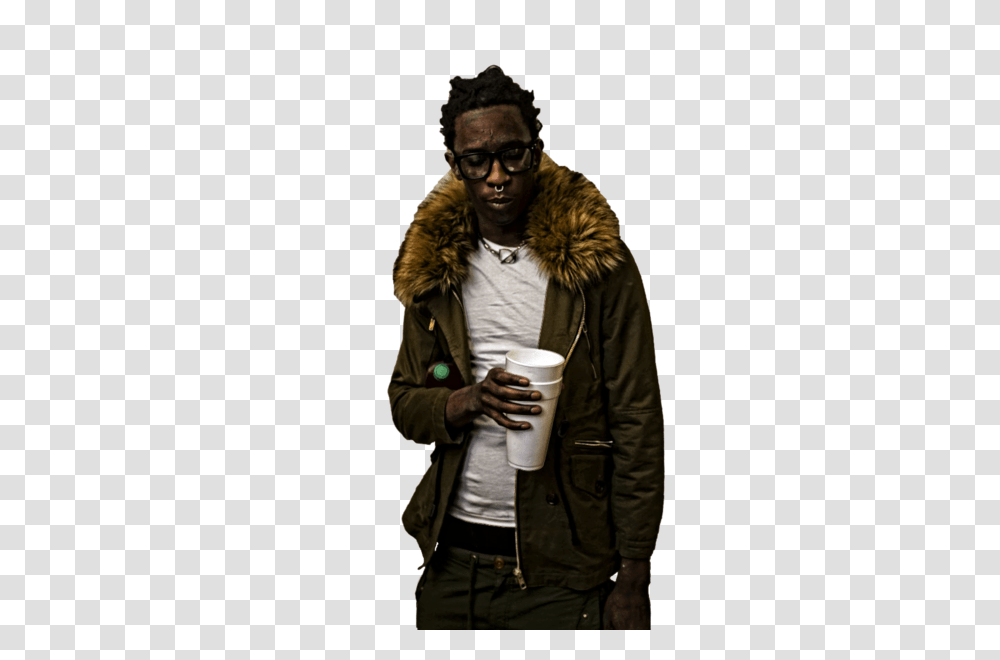 Popular And Trending Youngthug Stickers, Jacket, Coat, Overcoat Transparent Png