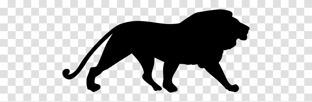 Popular Items For Lion Silhouette On Etsy, Mammal, Animal, Wildlife, Panther Transparent Png