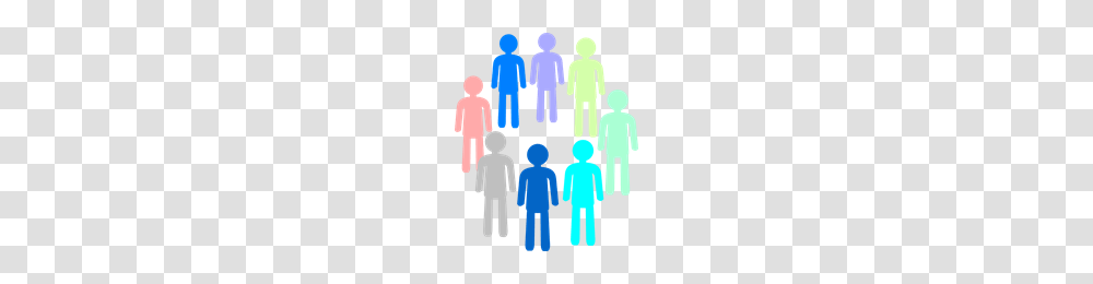 Population Color Group Clip Art For Web, Person, Crowd, People, Audience Transparent Png