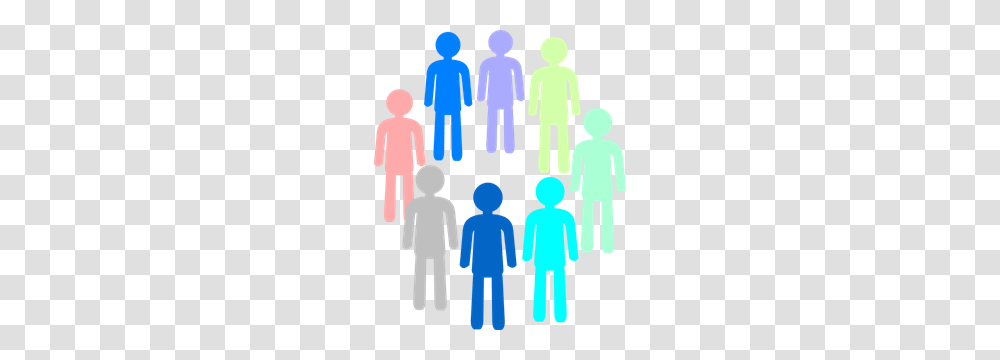 Population Color Group Clip Art For Web, Person, People, Crowd, Hand Transparent Png