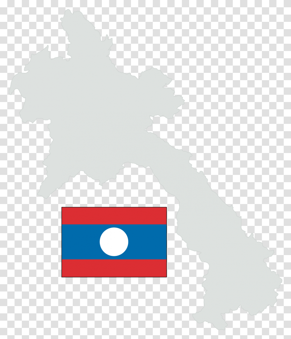 Population Map Of Laos, Poster, Advertisement Transparent Png