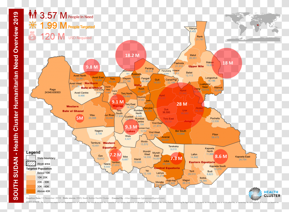 Population Map Sudan 2019 People From Above, Diagram, Plot, Atlas, Text Transparent Png