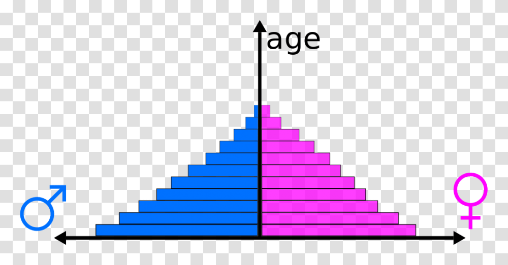 Population Pyramid Example, Triangle, Pattern, Ornament Transparent Png