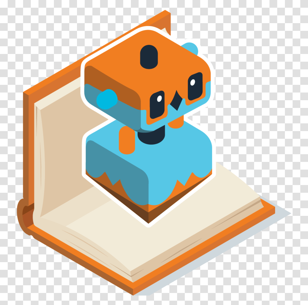 Popup Book Steam Robot Picture, Box, Birthday Cake, Food Transparent Png