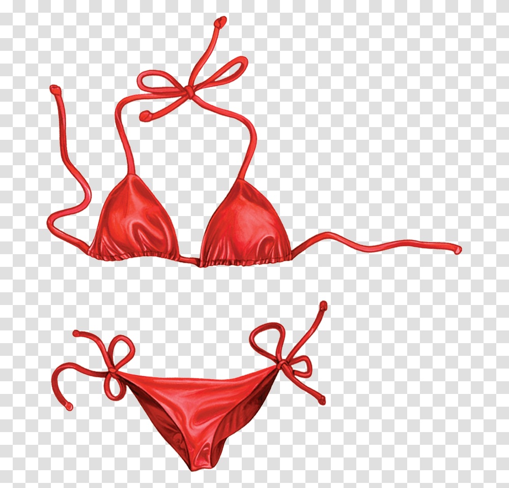 Porc Rb33 Red Bikini Copy Red, Apparel, Lingerie, Underwear Transparent Png